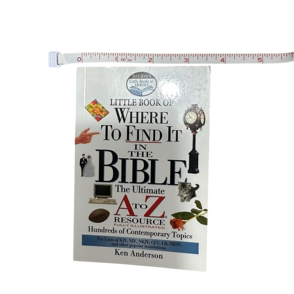4/$20!!!   Where To Find It In The Bible Little Book - Picture 5 of 6
